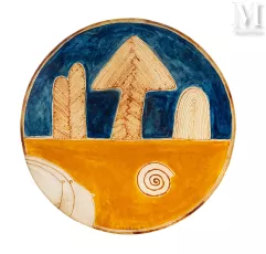 Farid Belkahia (Maroc, 1934 - 2014)-Procession, 1996-img1