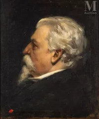Carolus DURAN (Lille 1837- Paris 1917)-Portrait d'homme-img1