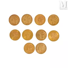 Dix pièces de 20 dollars--img1