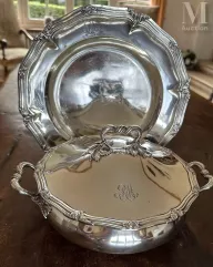 Légumier couvert avec son plateau--img1