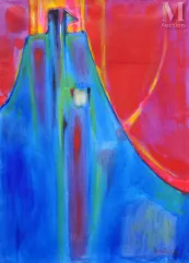 * Ibou DIOUF (Sénégal 1941 - 2017)-Sans Titre, 2009/10-img1