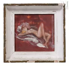 Micao KONO (1876-1954), attribué à-Nu allongé, 1930.-img1