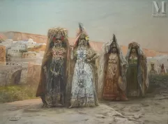 Georges CLAIRIN (Paris, 1843 - Clohars-Carnoët, 1919)-Les orientales-img1