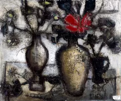 Philippe GRISEL (1930-1998)-Les bouquets de fleurs-img1