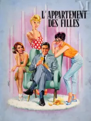 MASCII, Jean (1926-2003)-L'APPARTEMENT DES FILLES-img1
