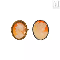 Lot de deux camées--img1