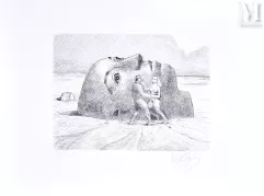 MOEBIUS - Jean Giraud (1938-2012)-TETE-A-TETE, 2009-img1