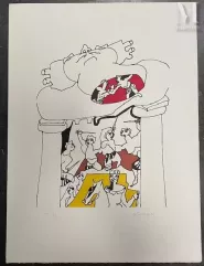 Fort lots d'estampes du XXe et XXIe s.-Environ 90 estampes-img1