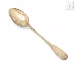 Cuiller à ragoût en argent;--img1