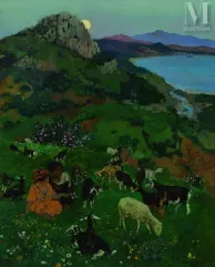 Léon CARRÉ (Granville 1878 - Alger 1942)-La pastorale-img1