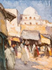 Lazare LEVY (1867 - 1933)-Kairouan-img1