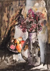 Abdelkader HOUAMEL (N'Gaous 1936 - Rome 2018)-Sans titre, (19)69-img1