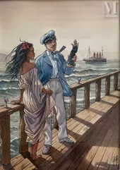 GRIFFO (Né en 1949)-La main du diable-img1