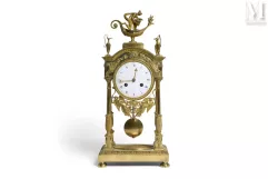 Pendule portique du début du XIXe siècle--img1