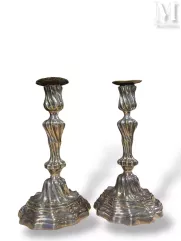 Paire de bougeoirs--img1