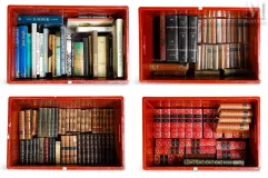 Lot de quatre manettes de livres dont :--img1