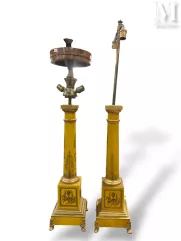 Paire de lampes, XIXème siècle--img1