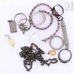 Lot de bijoux en argent--img1