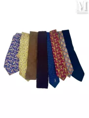 Lot de 7 cravates et 2 nœuds papillon--img1