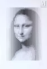 YVARAL (1934-2002) Sérigraphie-"Joconde"-img1