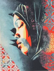 Shepard FAIREY (1970) Sérigraphie-Méditation, 2025-img1