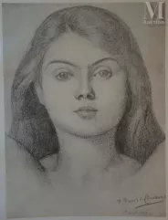 Pierre PUVIS DE CHAVANNE  (1824-1898) Lithographie-L’Espérance, 1898-img1