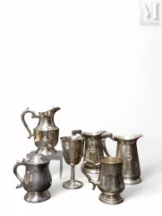 MANETTE - MÉTAL ARGENTÉ-Comprenant :-img1