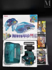 NINTENDO 64 PAL-LOT console Nintendo 64 PAL limited + 3 jeux-img1