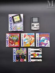 NINTENDO GAME BOY COLOR-LOT Gameboy Color EURO / FR avec console en boite et x5 jeux-img1