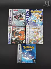 NINTENDO GAME BOY DIVERS-LOT de x5 jeux GB / GBC / GBA euro FR en boite-img1