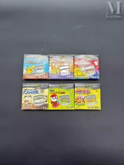 NINTENDO POKEMON MINI JPN-Ensemble de six jeux :-img1