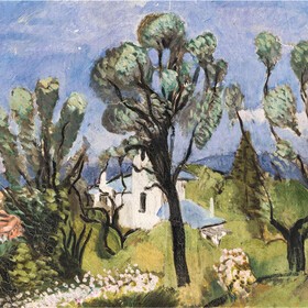 La Villa Bleue à Nice, 1918